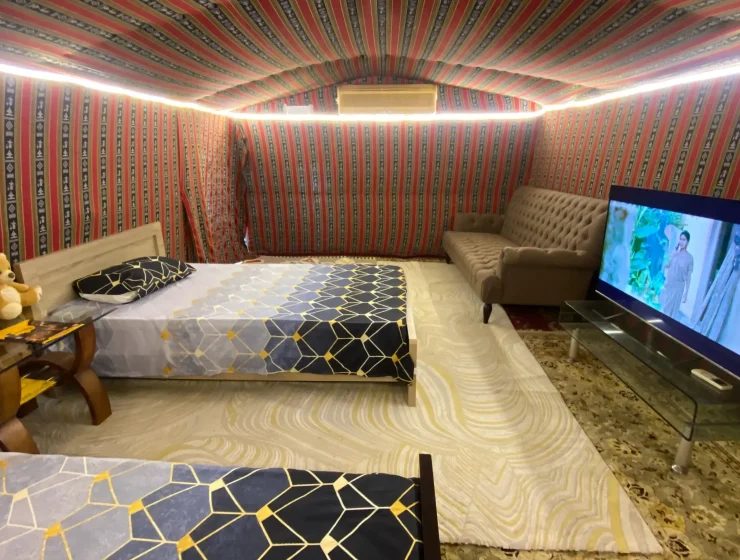 Tent Room In Farmhouse