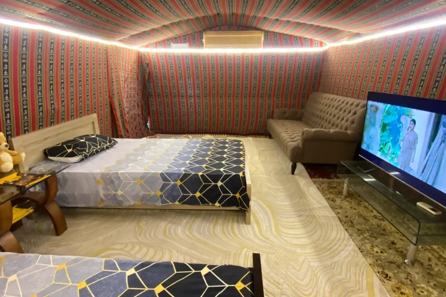Tent Room In Farmhouse