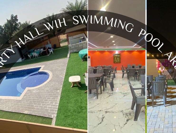 Abu Dhabi Indoor Party Hall With Pool