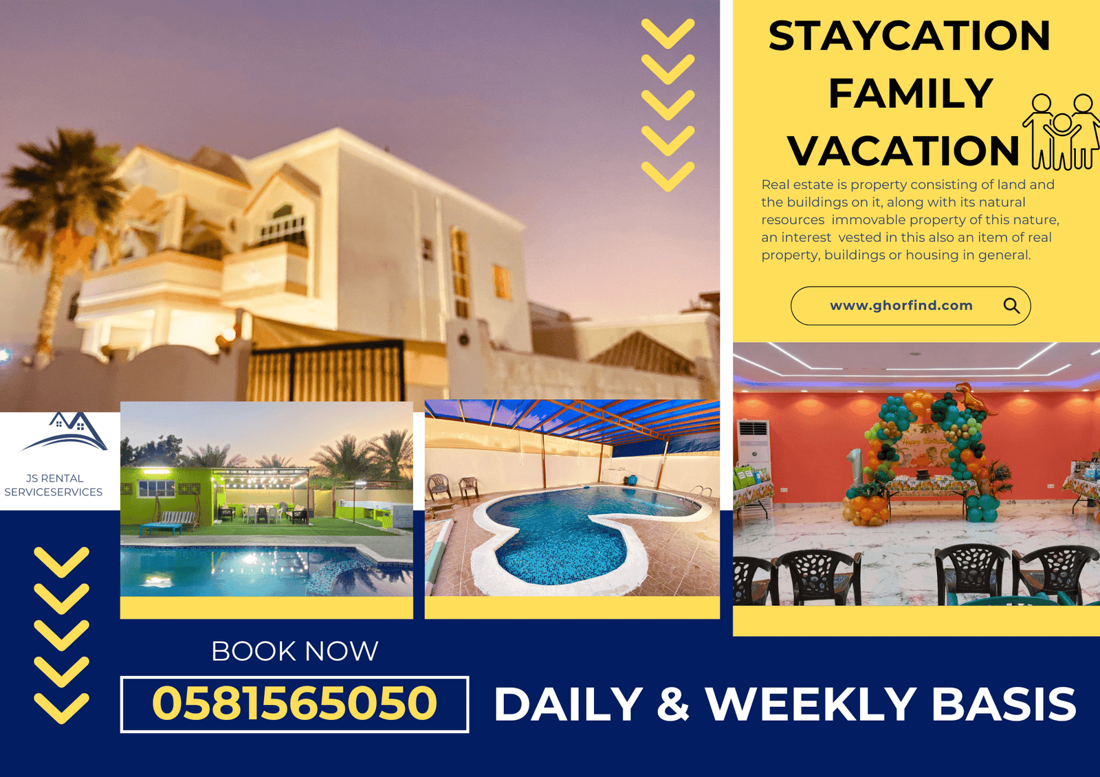 Family staycation in the UAE