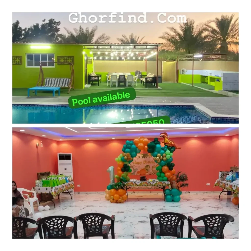 Indoor Party Hall with Private Swimming Pool