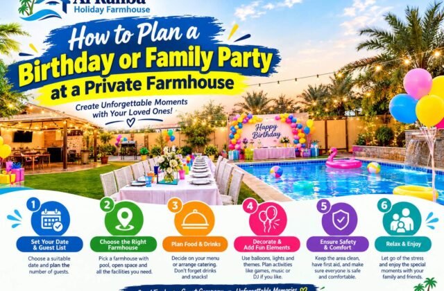 How to Plan a Birthday or Family Party at a Private Farmhouse